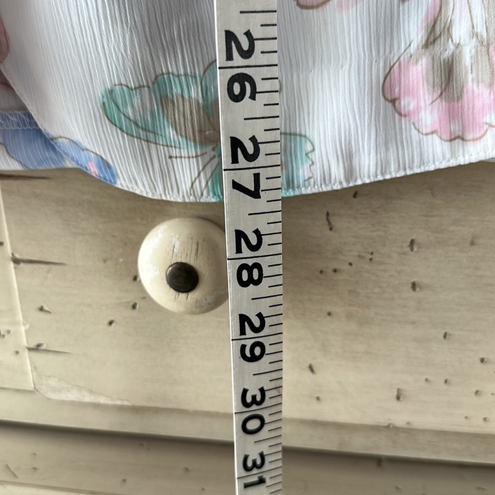🦋PRETTY PASTEL BUTTERFLY ALFRED DUNNER SIZE 20W DESIGN WITH WHITE BACK GROUND - Picture 8 of 8